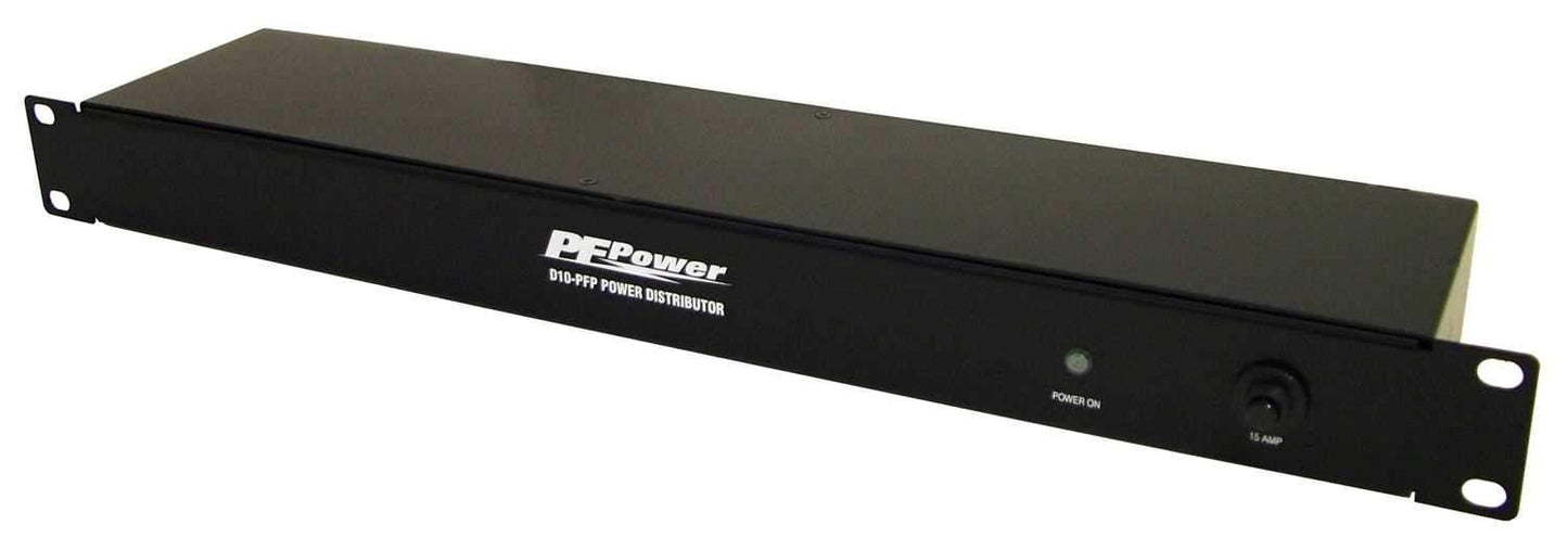Furman D10-PFP 10-Outlet Rack Power Distributor - ProSound and Stage Lighting