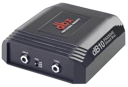 DBX DB10 Professional Passive Mono Direct Box - ProSound and Stage Lighting