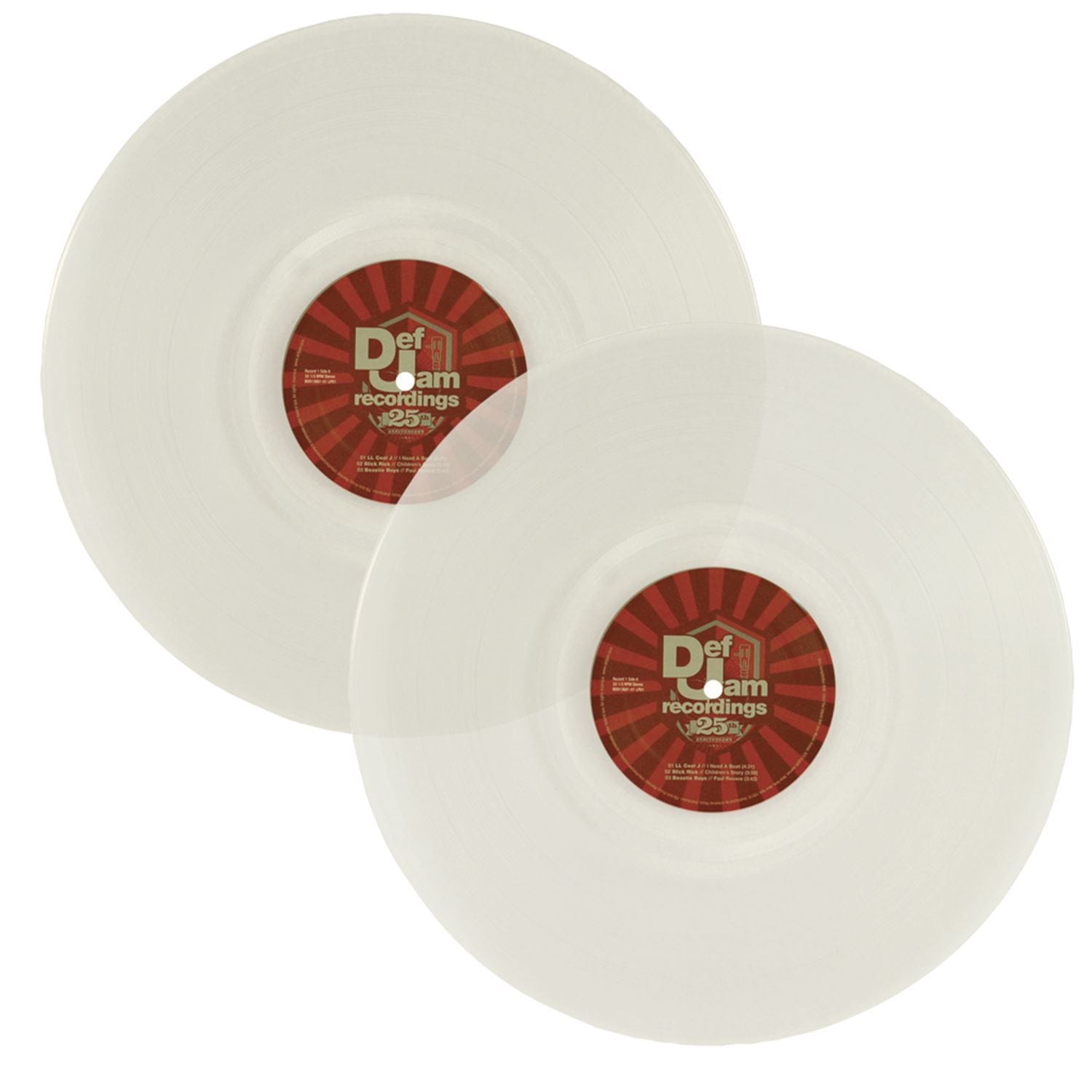 Def Jam 25 x Serato Control Vinyl Pack - ProSound and Stage Lighting