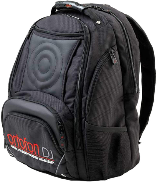 Ortofon Deluxe High End Embroidered DJ Backpack - ProSound and Stage Lighting
