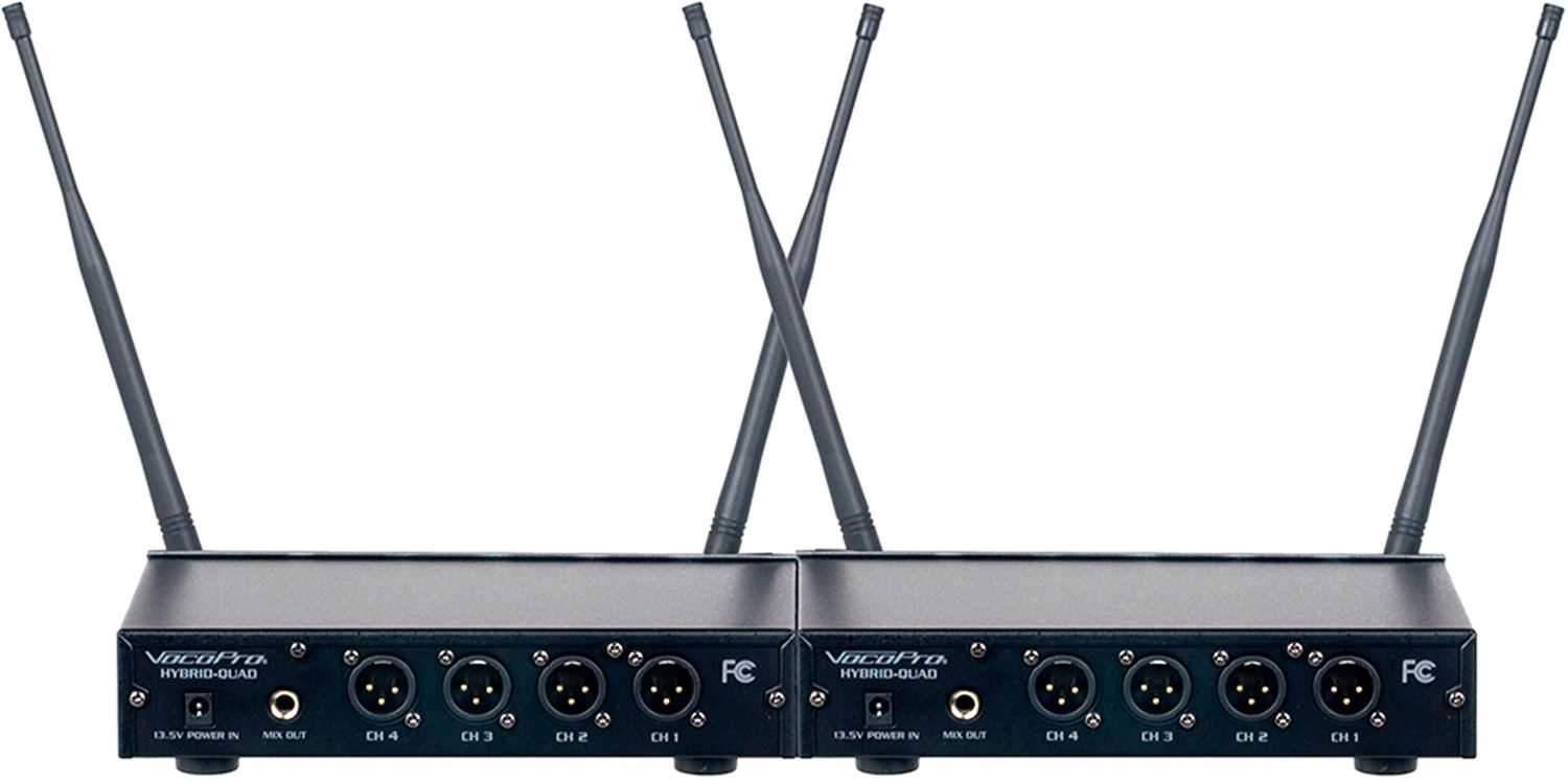 VocoPro Digital Play 8 8 Channel UHF Wireless Headset System - ProSound and Stage Lighting