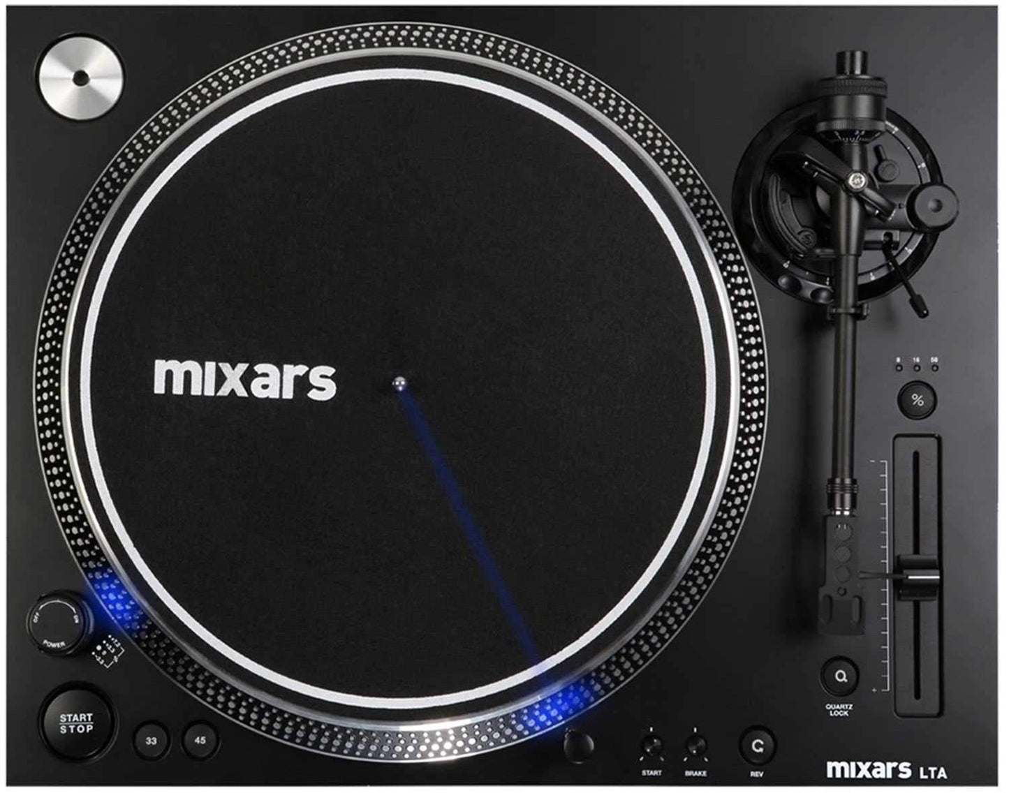 Mixars DUO DJ Mixer for Serato with Pair of LTA Turnrables - ProSound and Stage Lighting