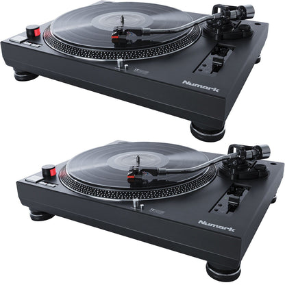 Mixars DUO DJ Mixer for Serato with 2 Numark TT250USB Turntables - ProSound and Stage Lighting