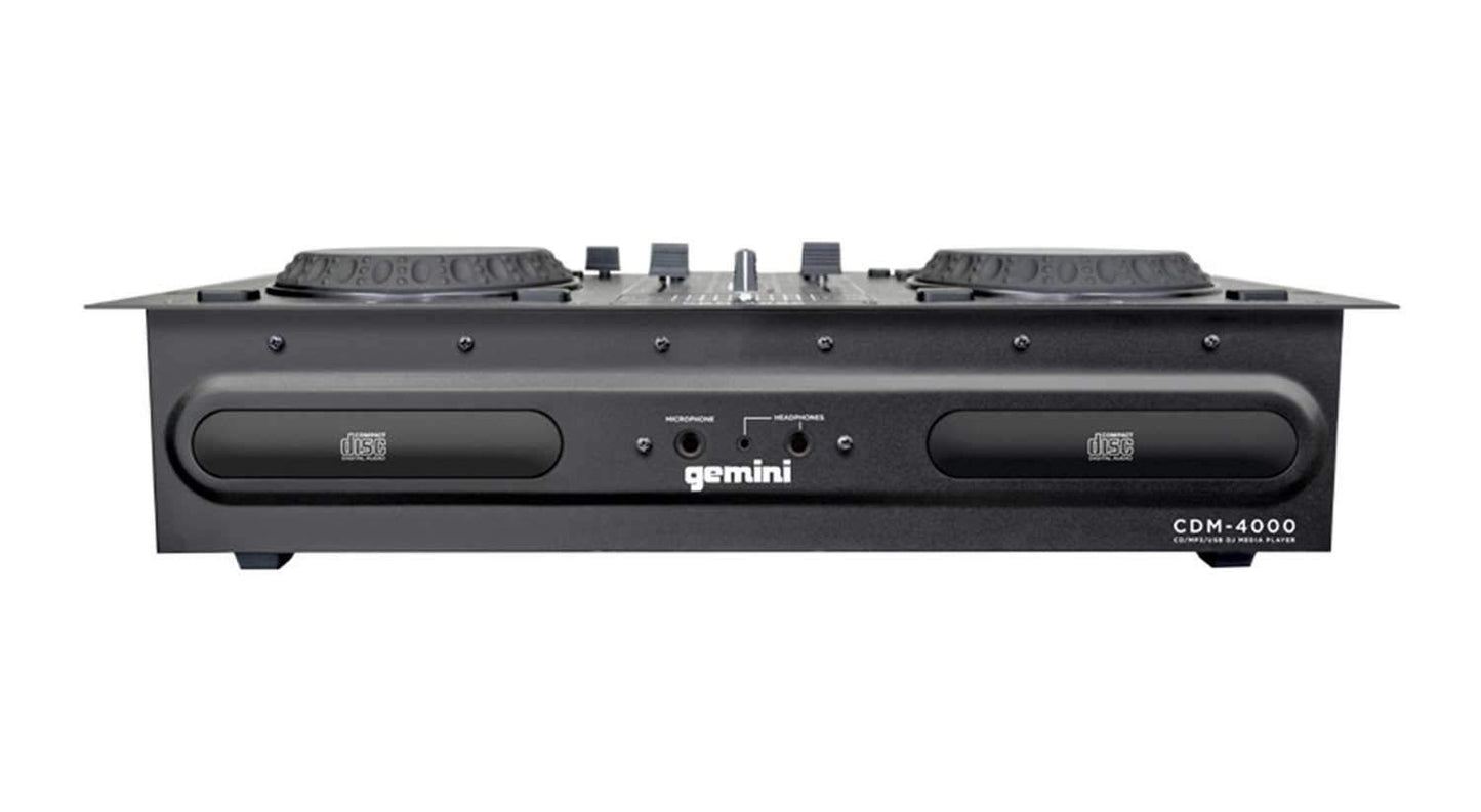 Gemini CDM-4000 DJ Media Player with Headphones - ProSound and Stage Lighting