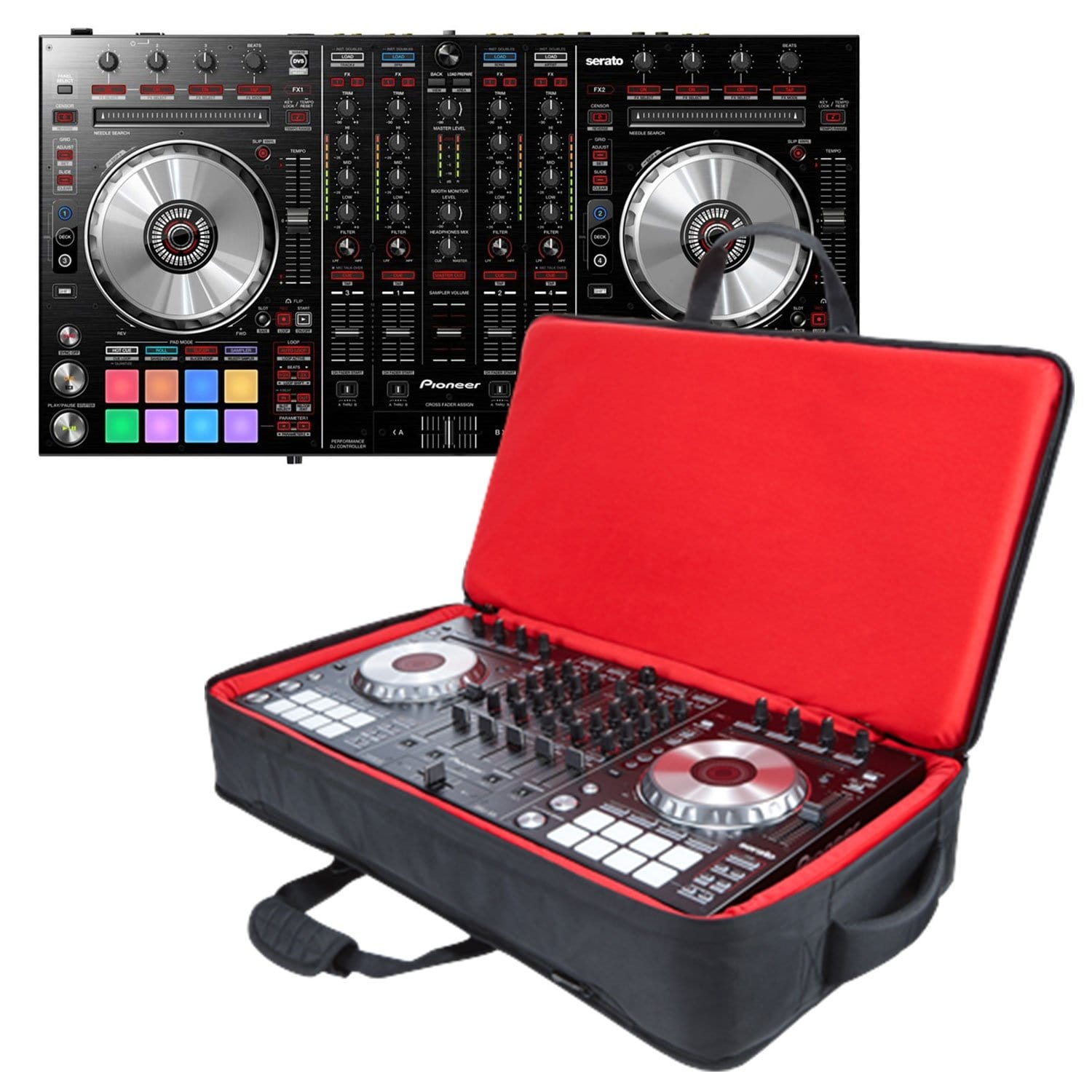 DJ　Pioneer　Bag　ProSound　Controller　PSSL　Lighting　DJ　Serato　DDJ-SX2　and　and　Stage