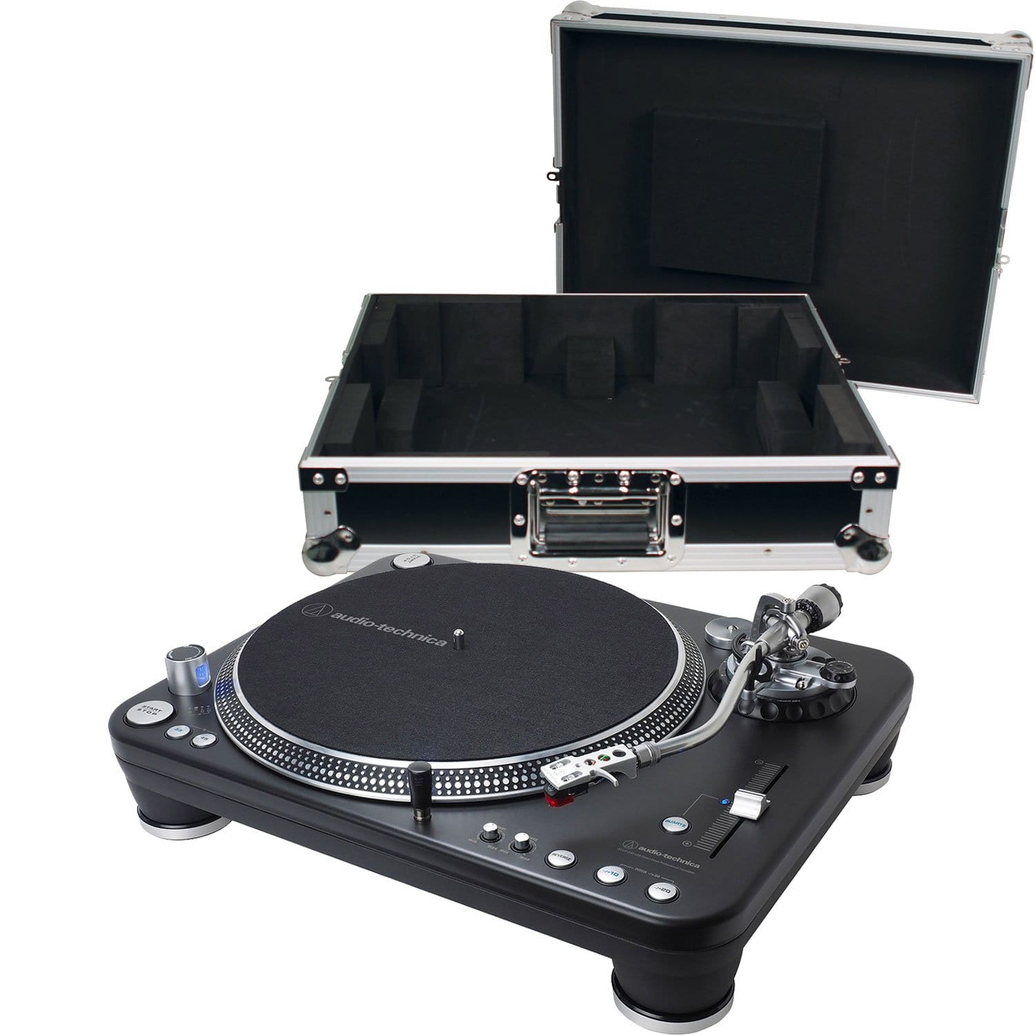 Audio Technica AT-LP1240-USB XP USB Turntable with Road Case - ProSound and Stage Lighting
