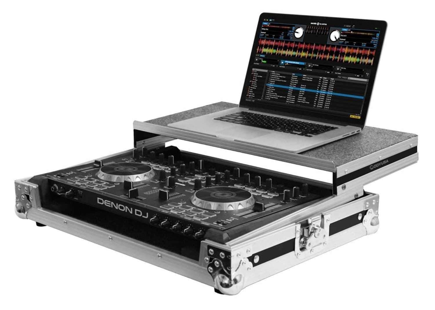 Denon DJ MC4000 DJ Controller with Odyssey Glide Case - ProSound and Stage Lighting