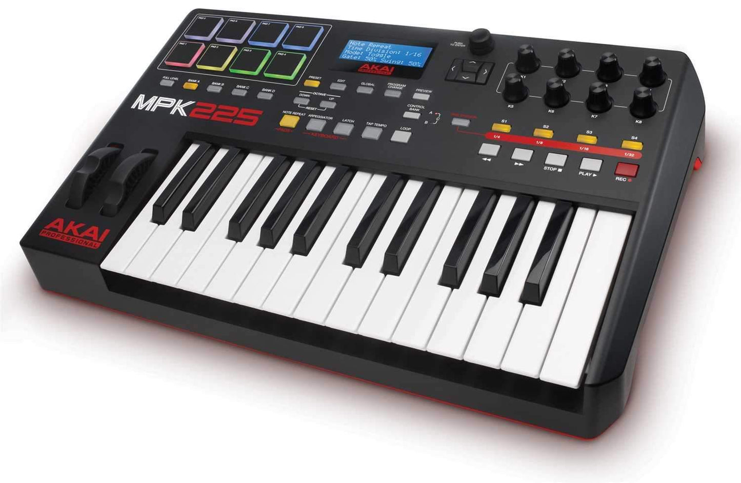 Akai MPK225 Midi Keyboard with Magma Carry-Lite Case - ProSound and Stage Lighting