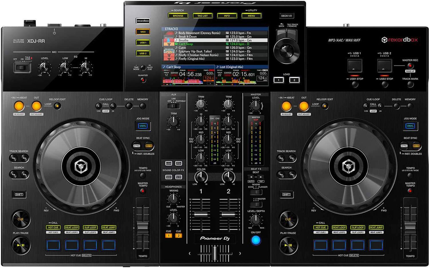 Pioneer XDJ-RR 2-Channel DJ System with HDJ-X10 Headphones - ProSound and Stage Lighting