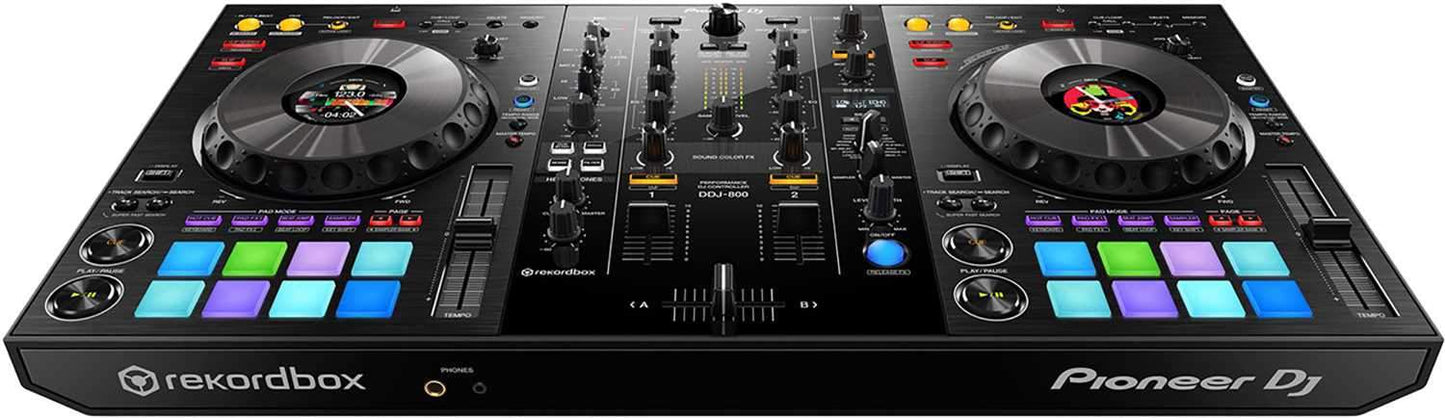 Pioneer DDJ-800 Controller with Magma Case XXL - ProSound and Stage Lighting
