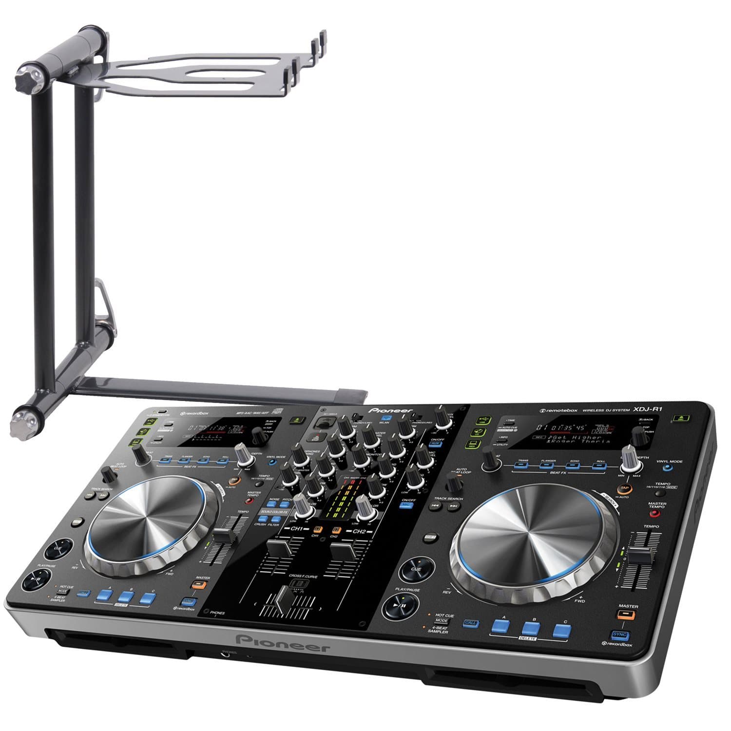 Pioneer XDJR1 Wireless DJ System with Crane Laptop Stand - ProSound and Stage Lighting