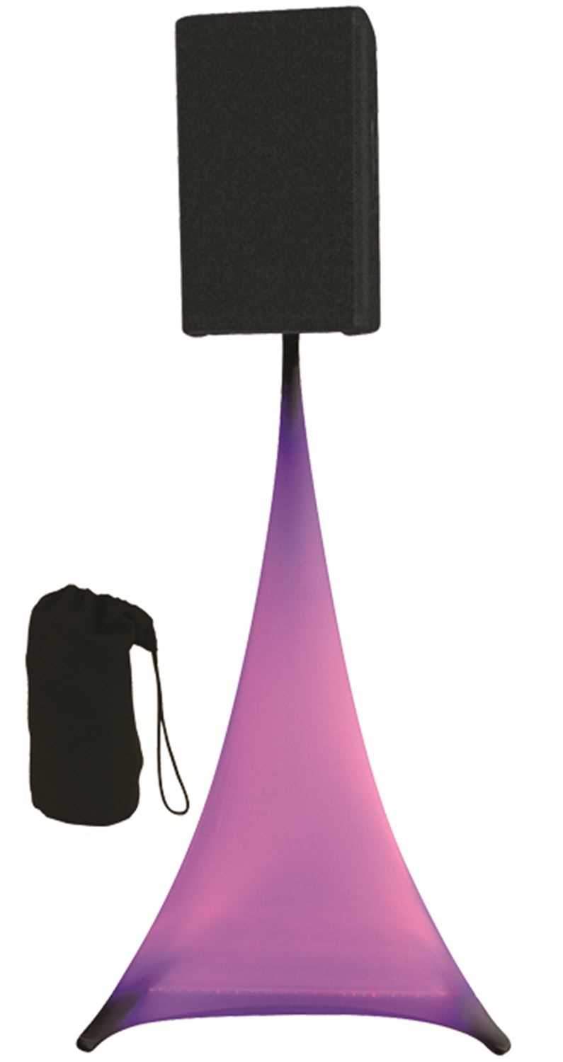 Professional DJ Speaker Stand Tripod Cover White - ProSound and Stage Lighting