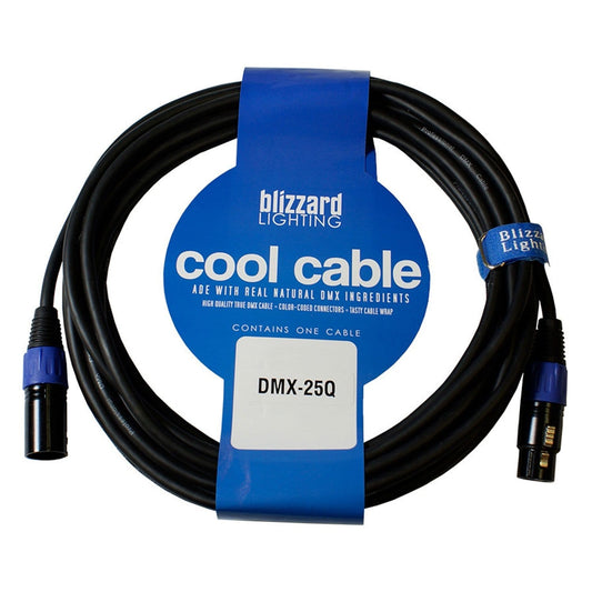 Blizzard 25 Foot 5-Pin DMX Cable - ProSound and Stage Lighting
