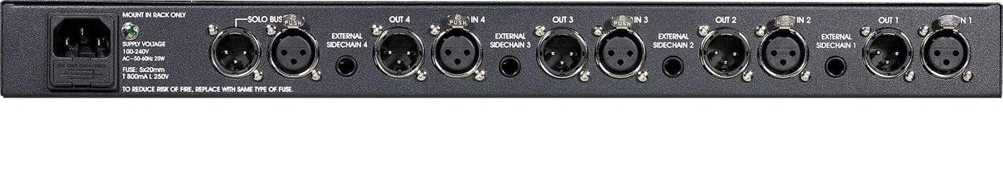 Klark Teknik DN530 Creative Quad Channel Gate Module - ProSound and Stage Lighting