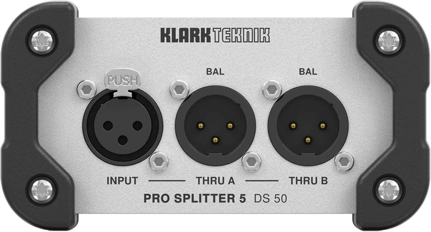 Klark Teknik DS 50 Passive 1-In/ 5-Out Signal Splitter - ProSound and Stage Lighting