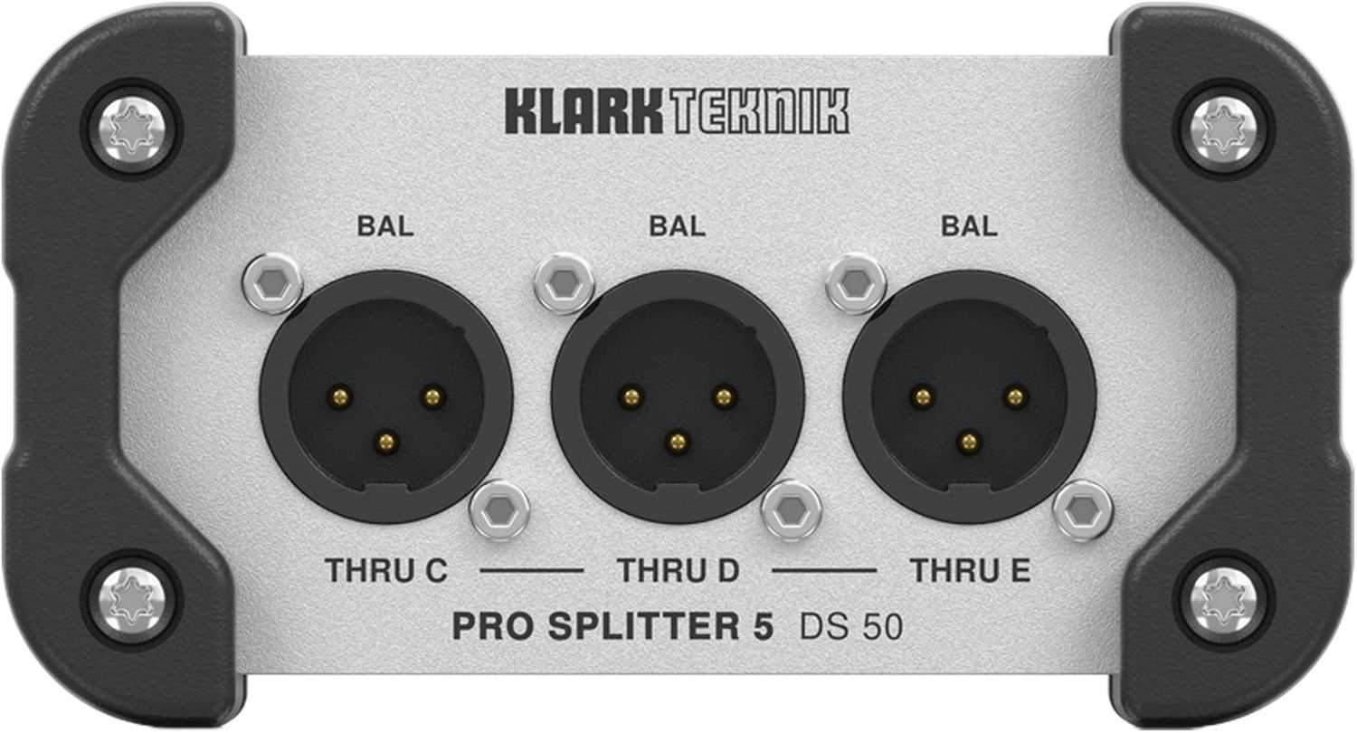 Klark Teknik DS 50 Passive 1-In/ 5-Out Signal Splitter - ProSound and Stage Lighting