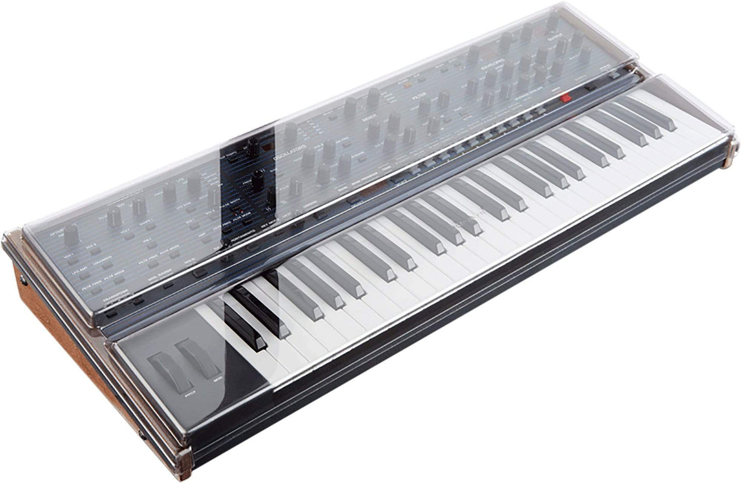 Decksaver DS-PC-OB6 Cover for Dave Smith Instruments OB-6 Synthesizer - ProSound and Stage Lighting
