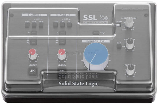 Decksaver Solid State Logic SSL 2 & SSL 2+ Cover - ProSound and Stage Lighting