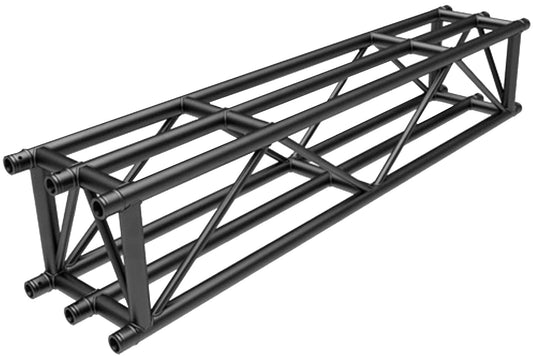 DuraTruss DT46-200-BLK 6.56-Foot DT46 Square Truss with 6 Cords -Black - PSSL ProSound and Stage Lighting