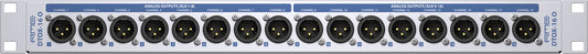 RME DTOX16O Analog Breakoutbox 16 XLR Outputs to 2xD-Sub 25-pin Inputs - PSSL ProSound and Stage Lighting