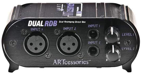 ART DualRDB Dual Reamping Direct Box - ProSound and Stage Lighting