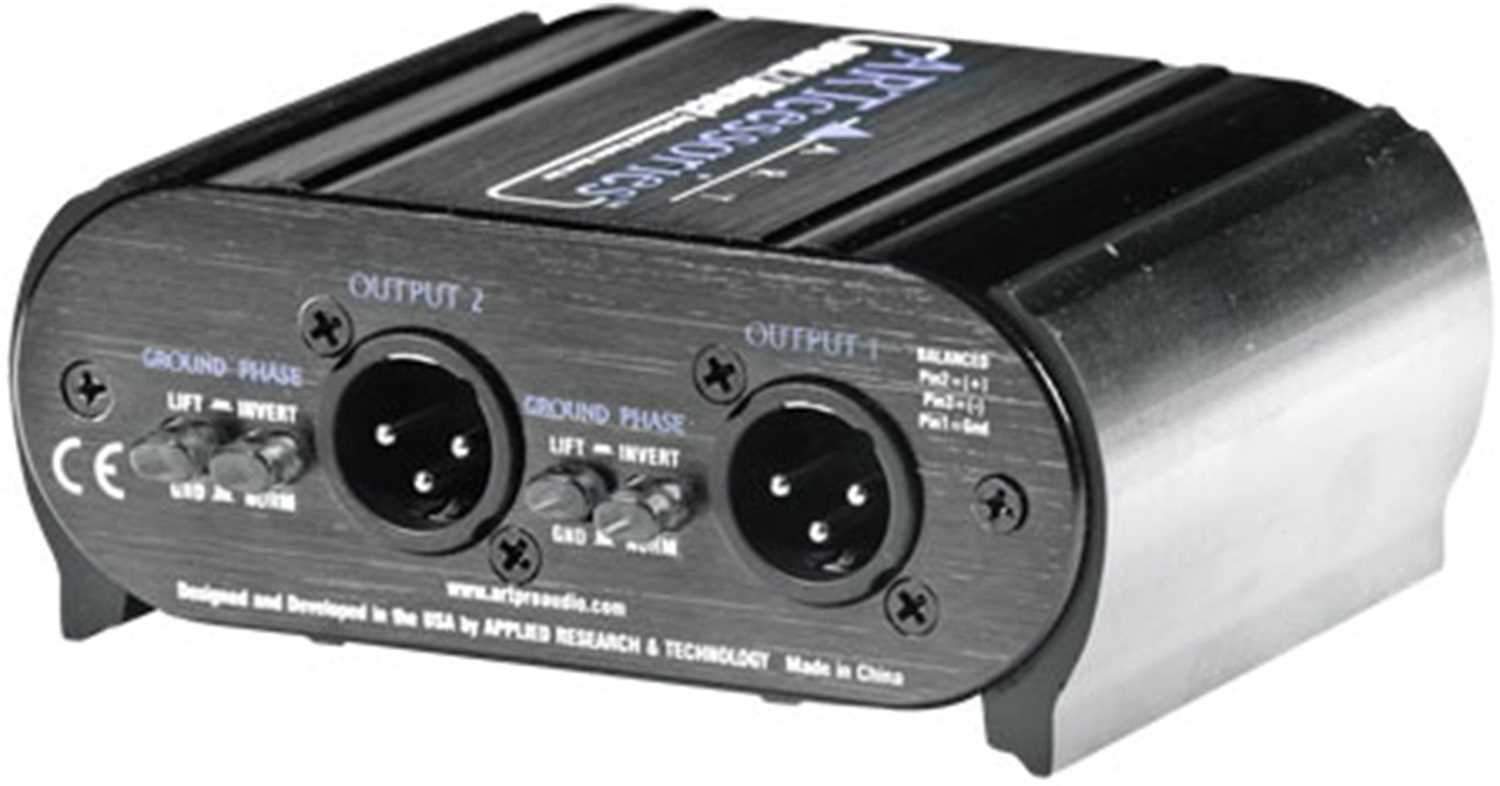 ART DualZDirect Dual Channel Passive Direct Box - ProSound and Stage Lighting
