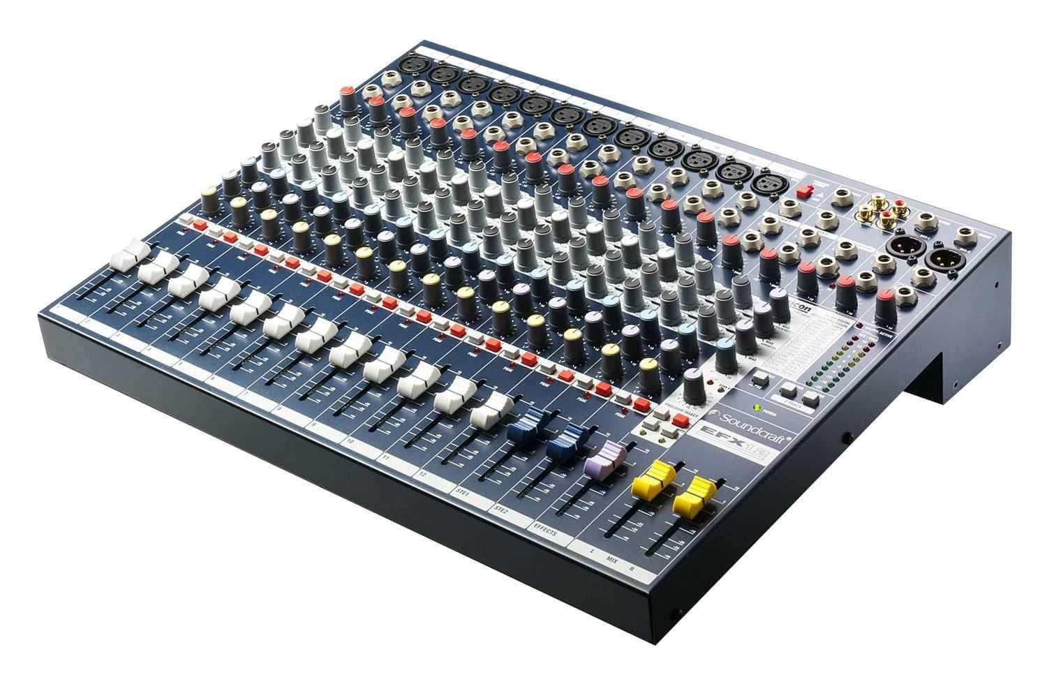 Soundcraft EFX12 12-Channel Mixer with FX - ProSound and Stage Lighting