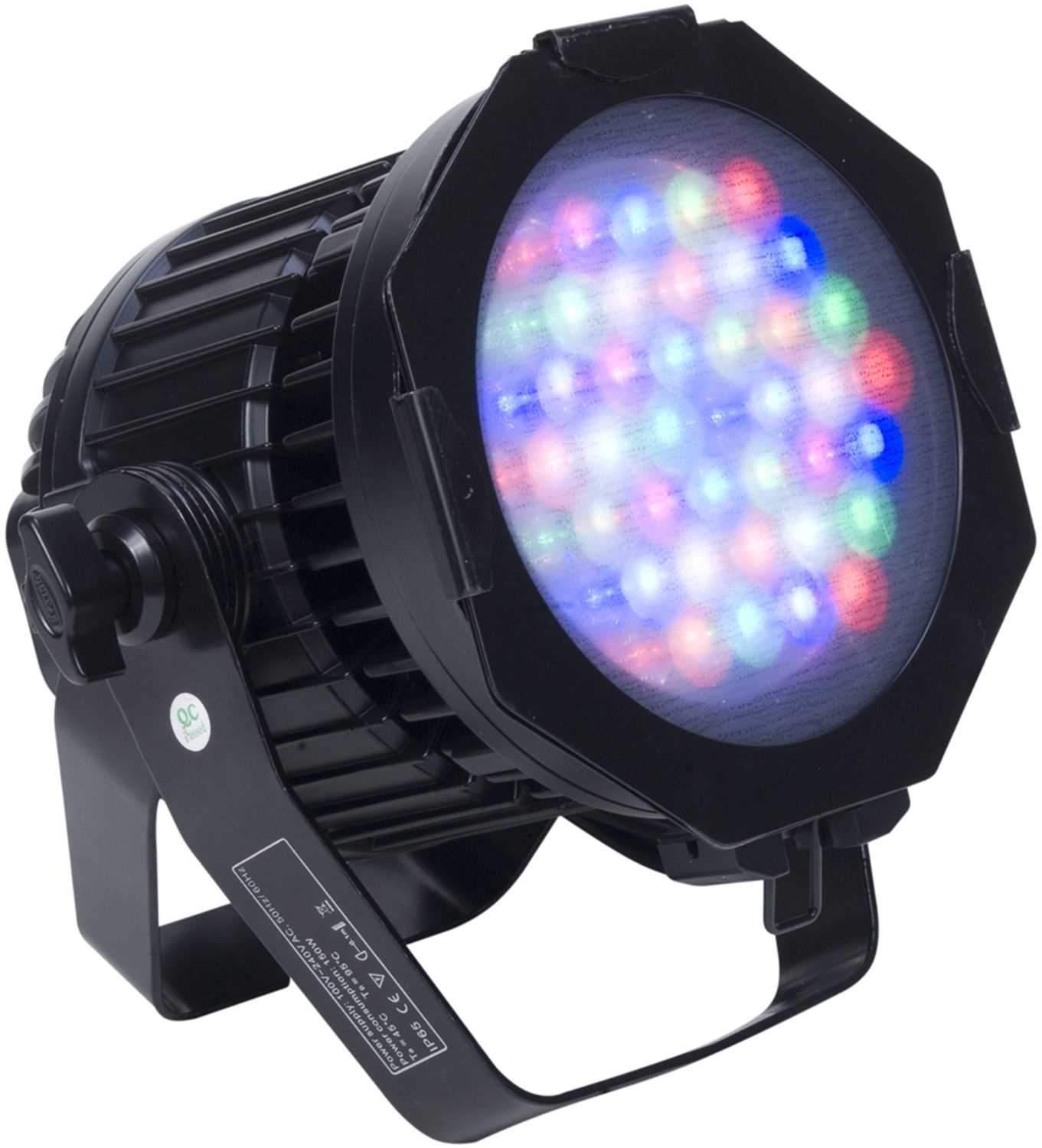 Elation ELAR108RGBW Black LED Par Can - ProSound and Stage Lighting