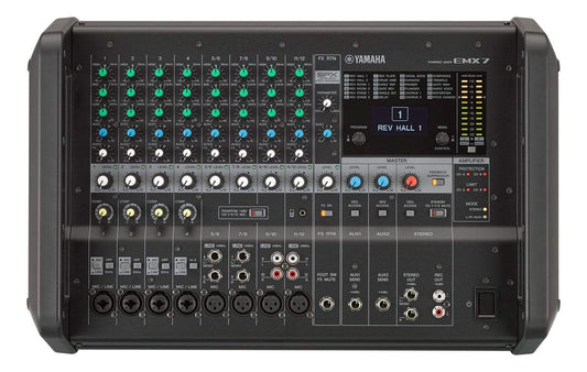 Yamaha EMX7 12 Input Powered Mixer - ProSound and Stage Lighting