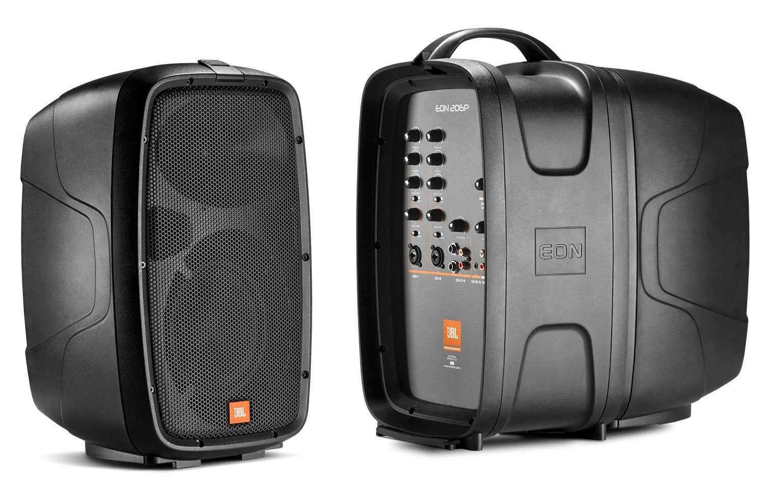JBL EON206P 6-Channel Compact Portable PA System - ProSound and Stage Lighting