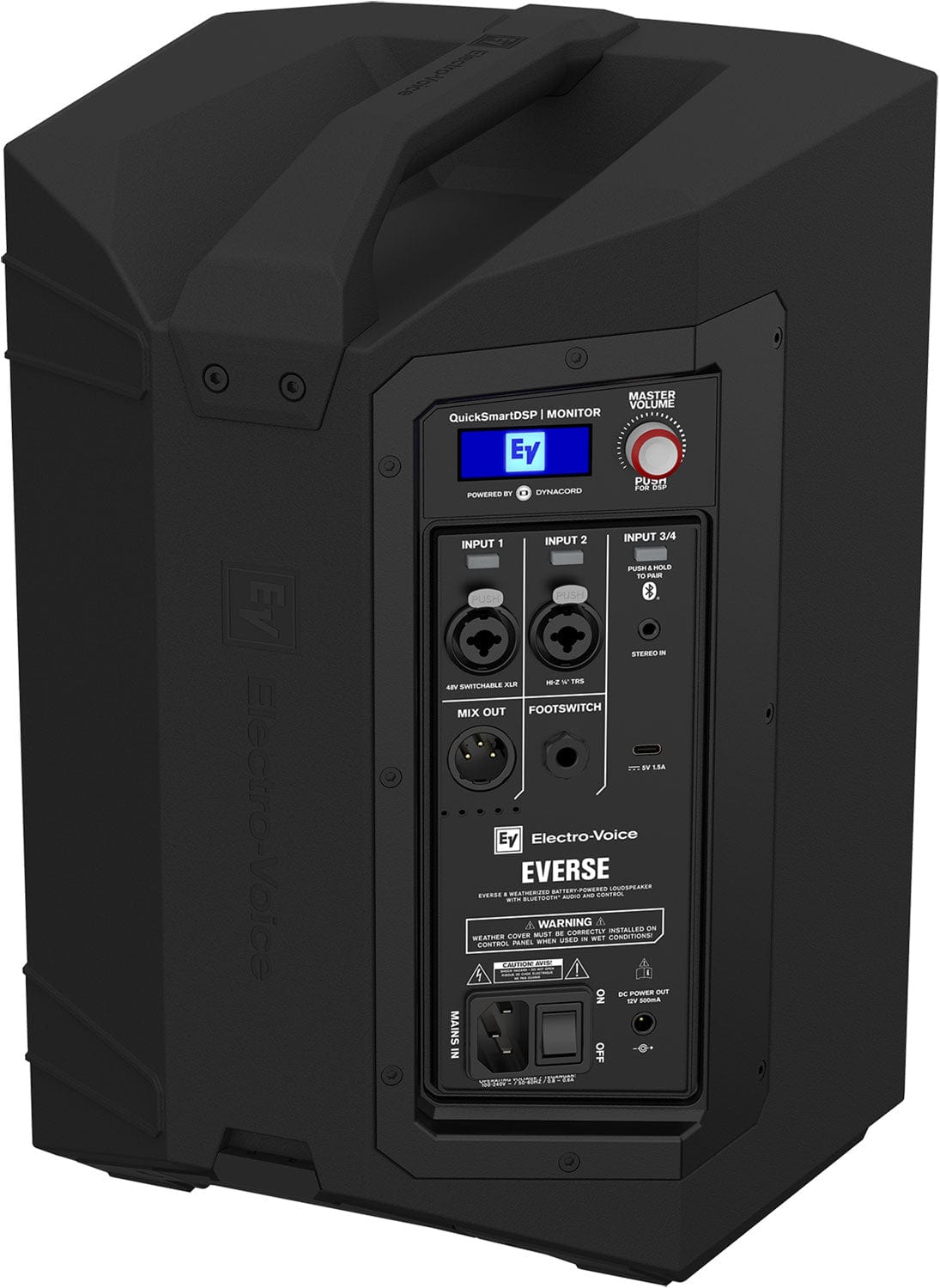 Electro-Voice EVERSE8-US Weatherized battery-powered loudspeaker with Bluetooth® audio and control - PSSL ProSound and Stage Lighting