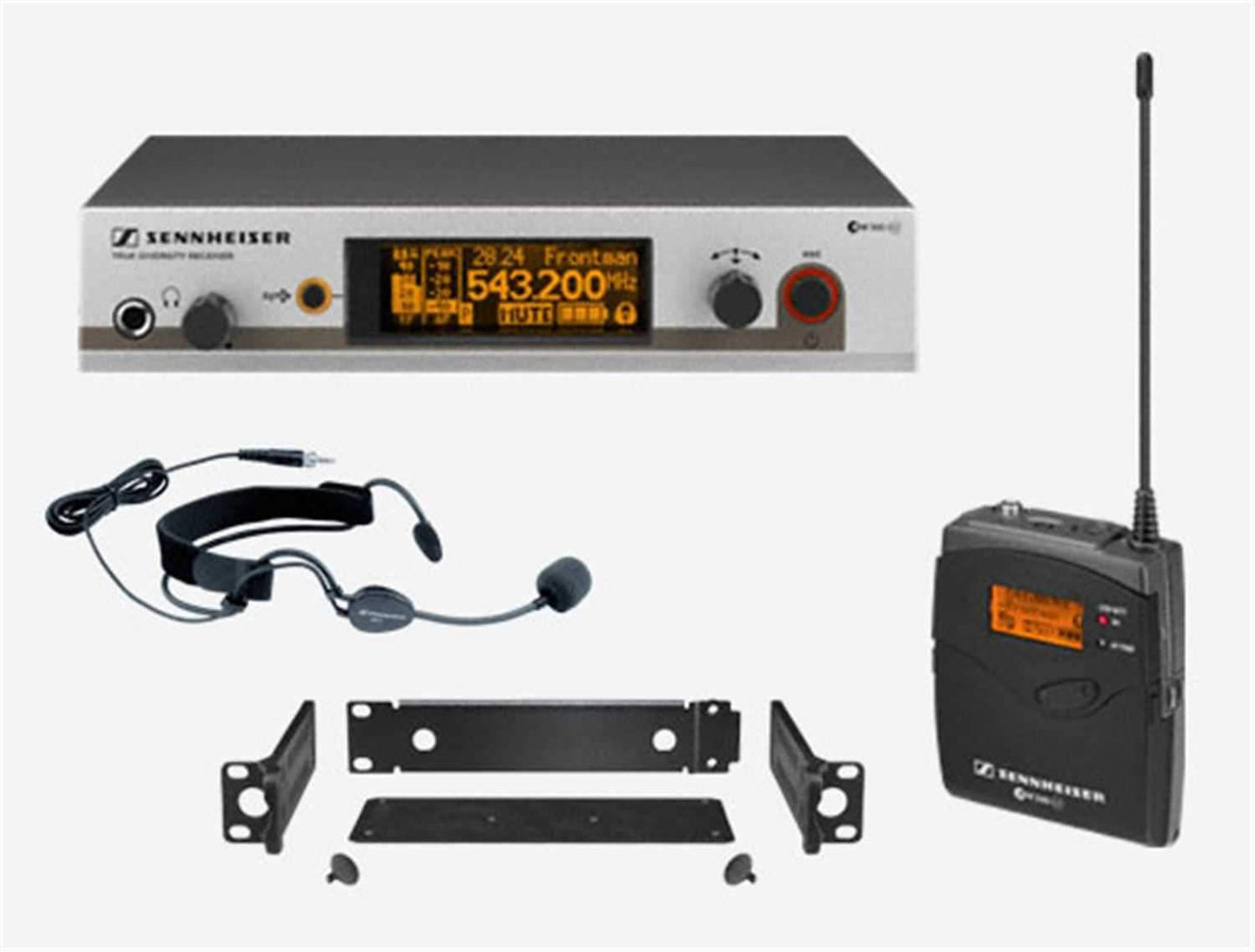Sennheiser EW-352-G3 Headset Wireless Mic System - Rackmount - ProSound and Stage Lighting