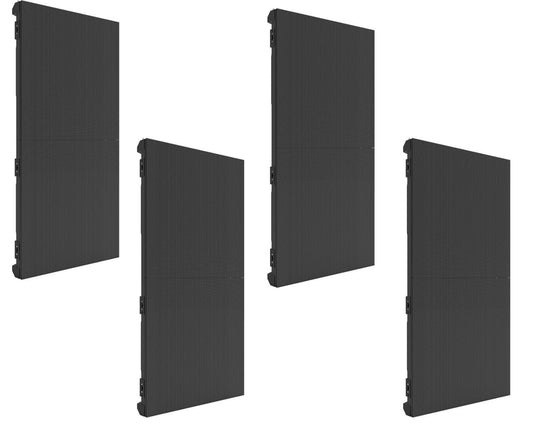 Chauvet F2X4 SMD LED Video Panel 4-Pack with Case - PSSL ProSound and Stage Lighting