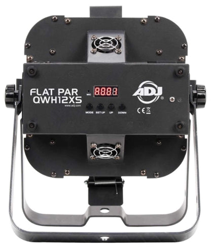 ADJ American DJ Flat Par QWH12X RGBW LED Light with Snoot - ProSound and Stage Lighting