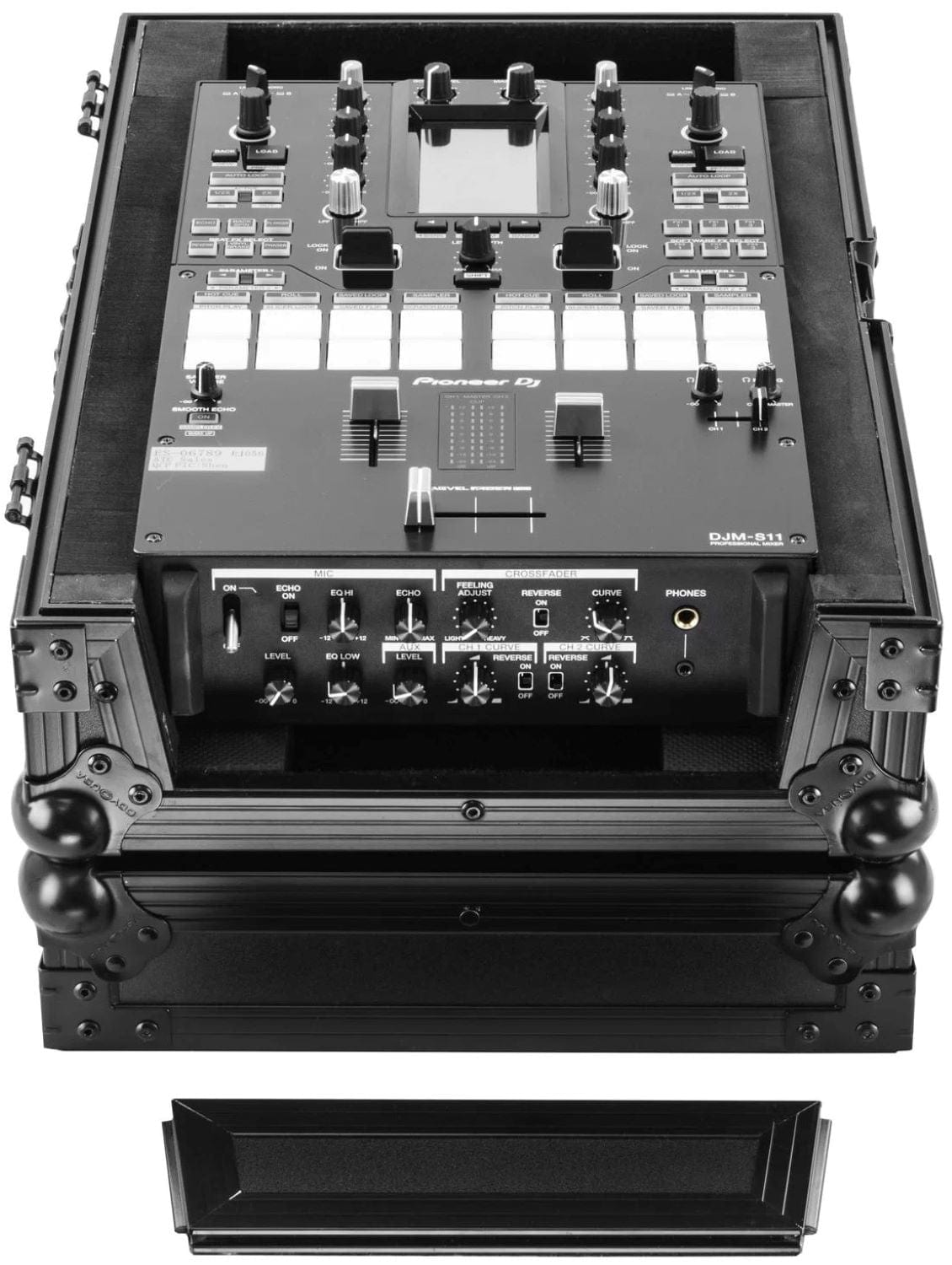 Odyssey FZDJMS11BL Black Label Case for Pioneer DJ DJM-S11 - PSSL ProSound and Stage Lighting