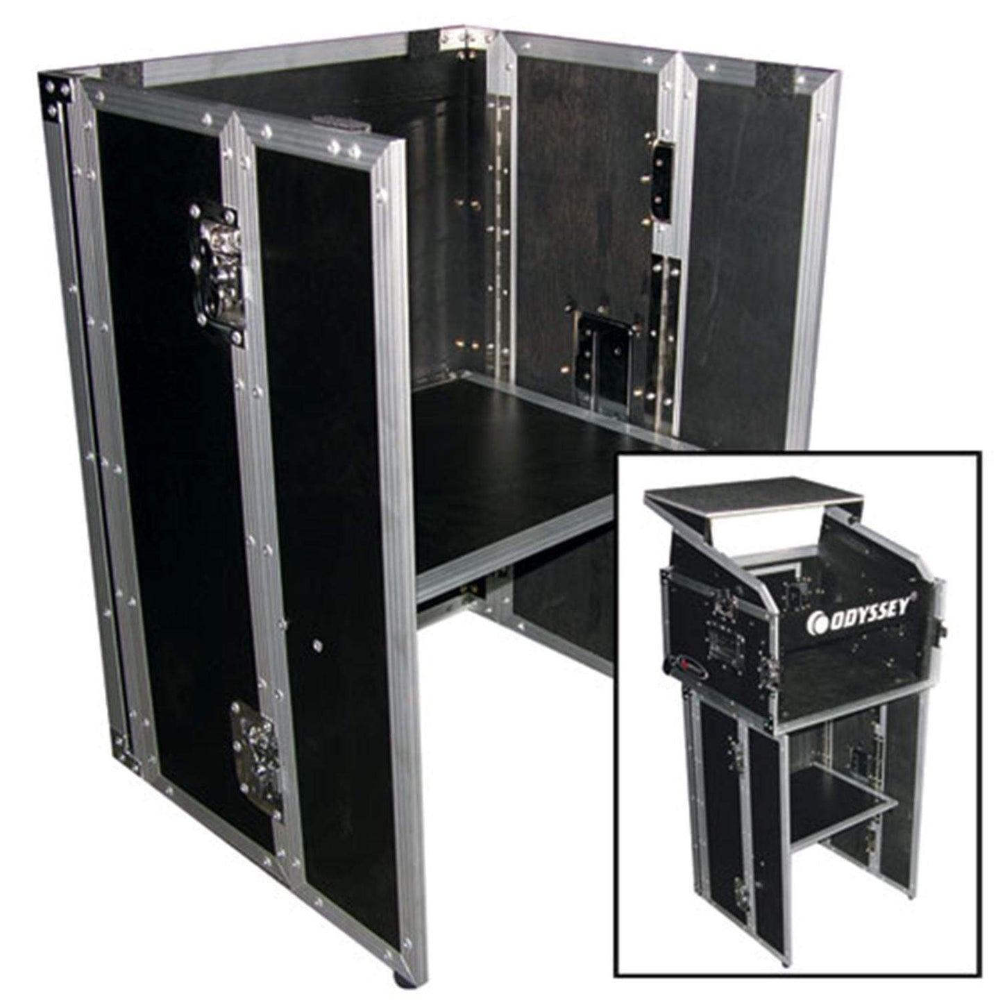 Odyssey FZF1926 ATA Style Fold-Out Portable DJ Facade - ProSound and Stage Lighting