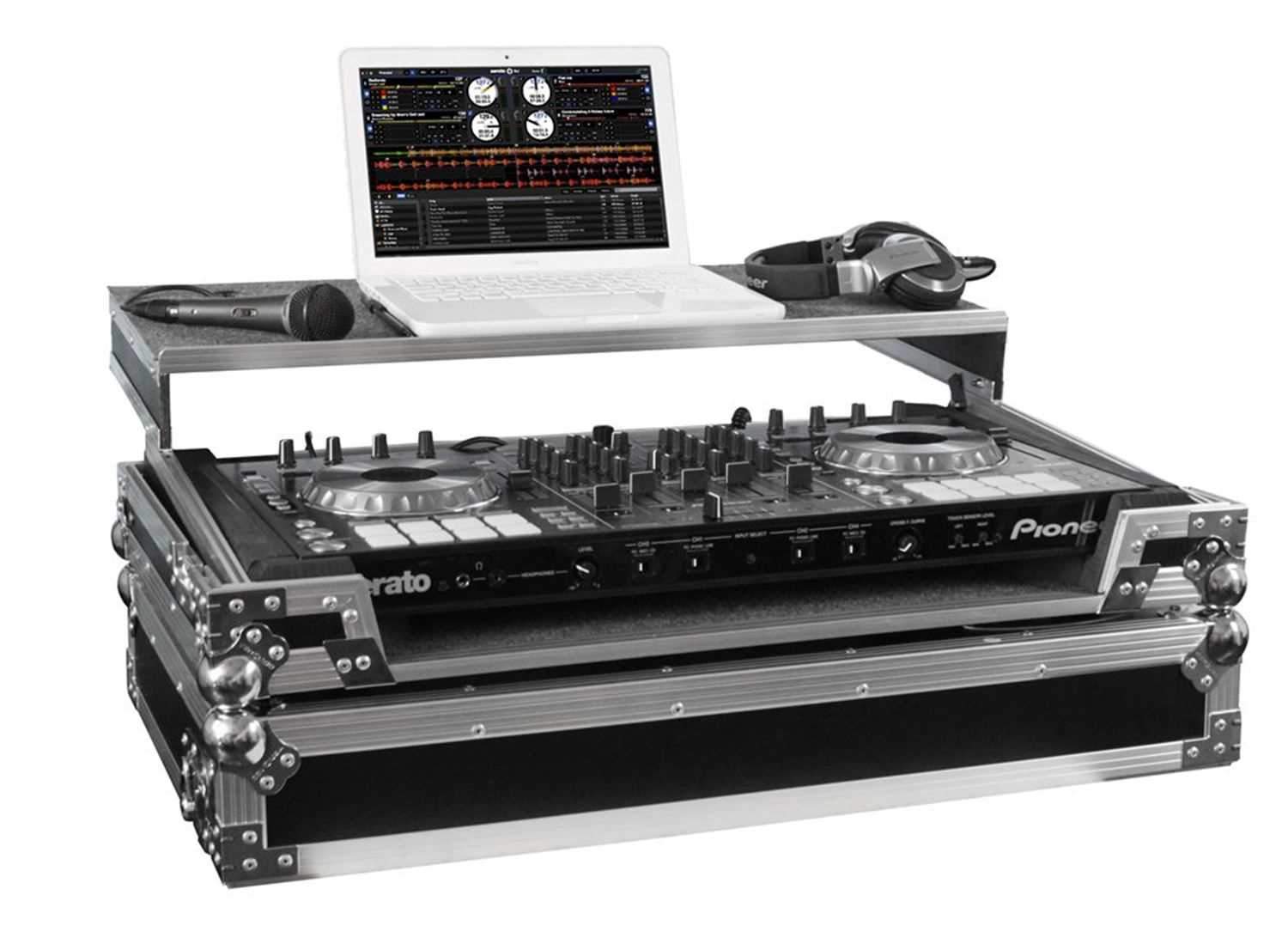 Odyssey FZGSPIDDJSX Glide Case for Pioneer DDJ-SX3 DJ Controller - ProSound and Stage Lighting