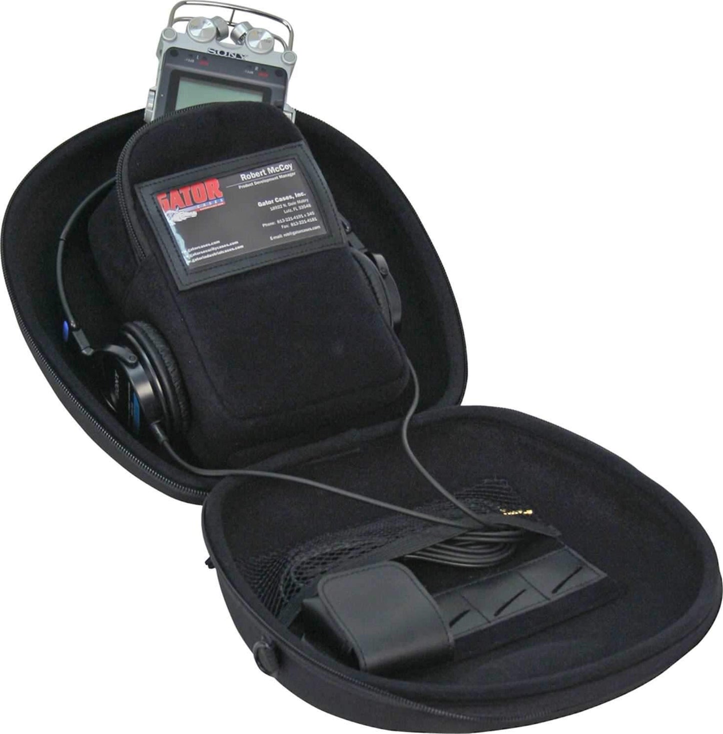 Gator GMICROPACK Micro Recorder & Headphone Case - ProSound and Stage Lighting