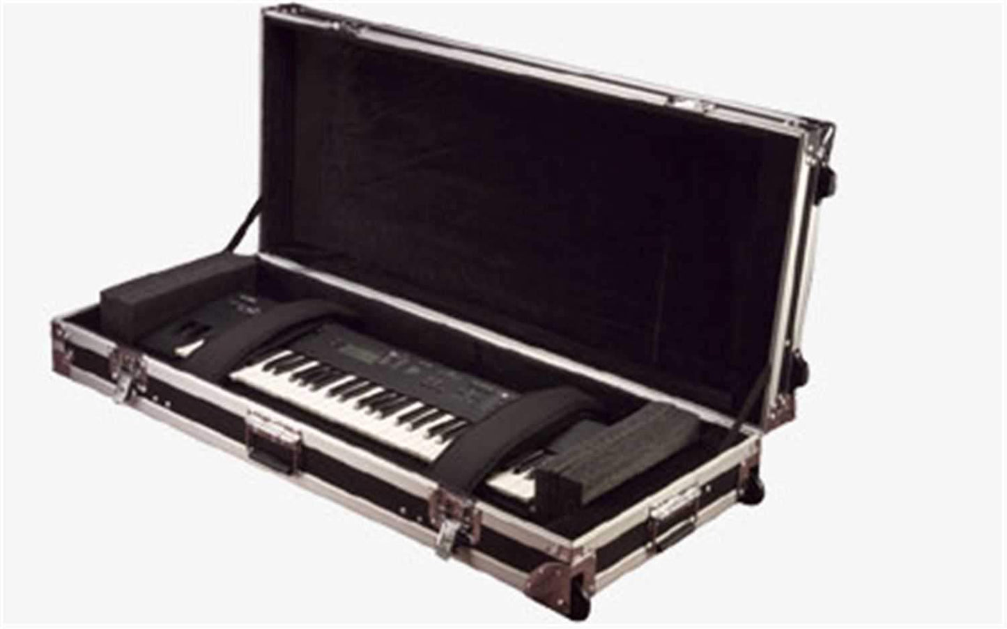 Gator GTOUR88 Rolling ATA 88-Note Keyboard Case - ProSound and Stage Lighting