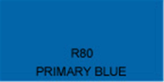 Rosco Roscolux Filter # 80: Primary Blue - ProSound and Stage Lighting