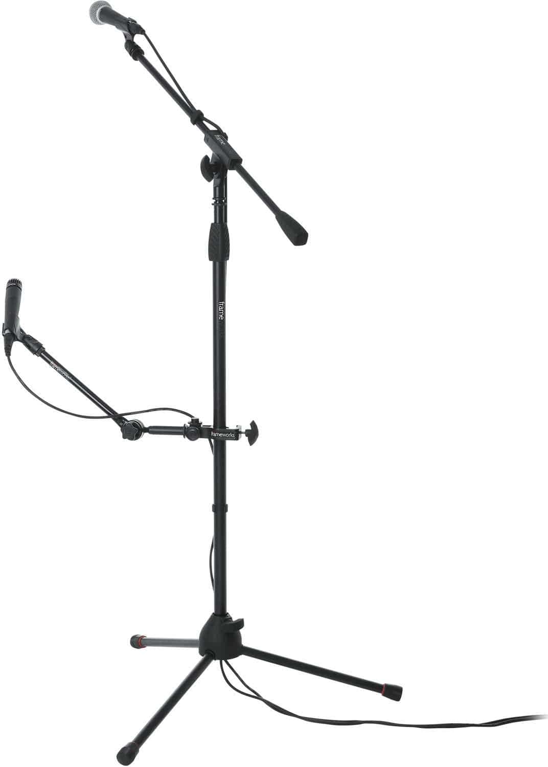 Gator GFW-MIC-MULTIMOUNT Frameworks Mic Stand Mount for 4 Accessories - ProSound and Stage Lighting