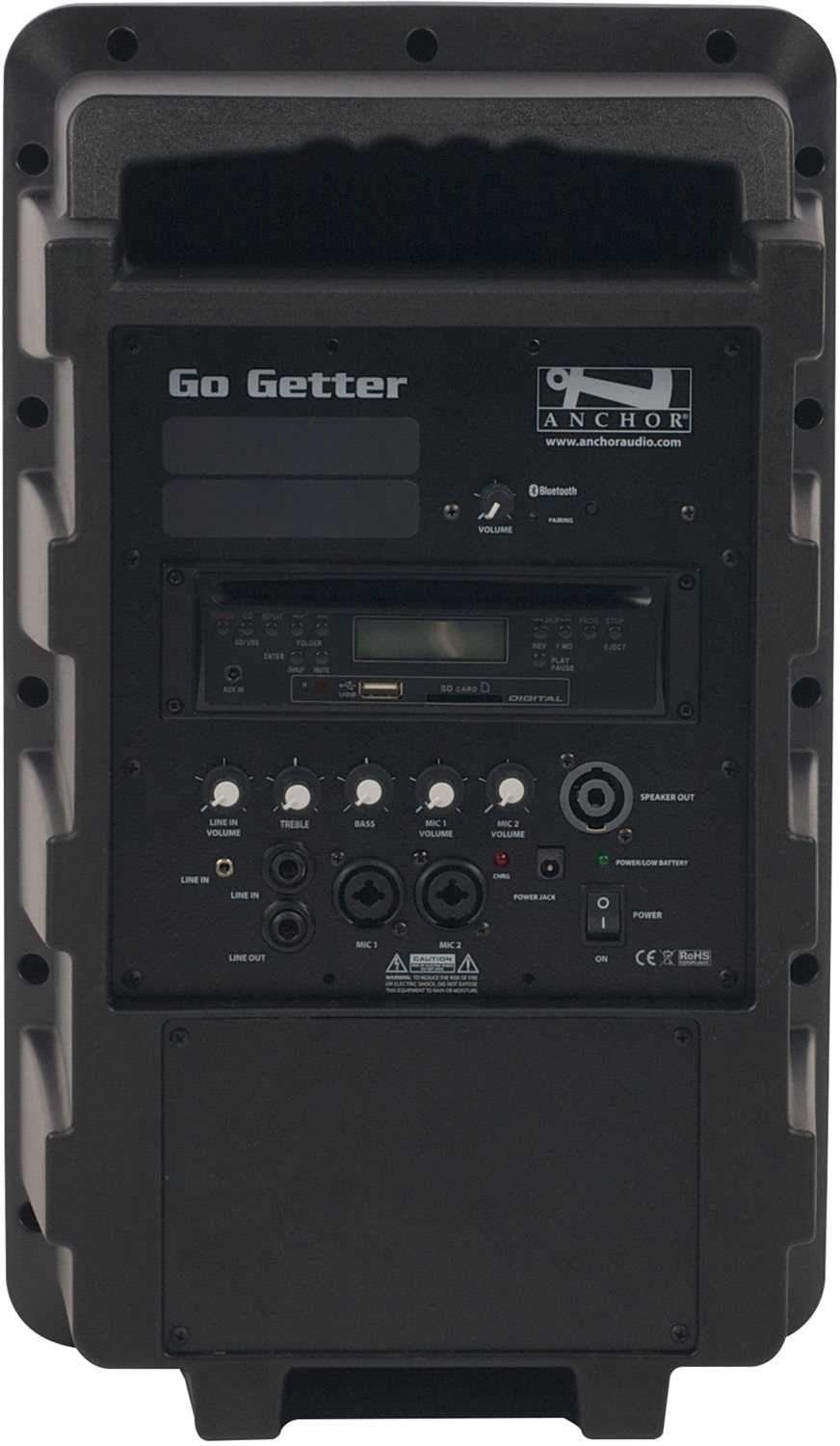 Anchor GG-8000C Go Getter with Bluetooth Player - ProSound and Stage Lighting