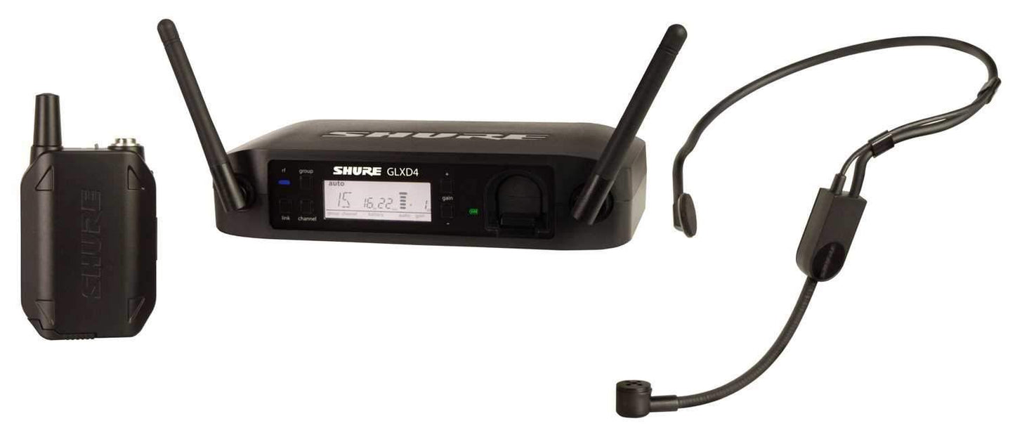 Shure GLXD14/PGA31 Wireless Headset Microphone with PGA31 - ProSound and Stage Lighting