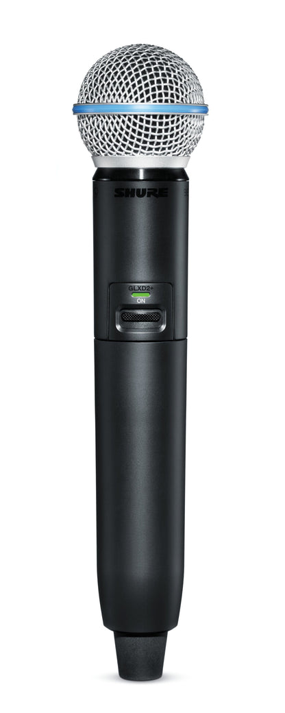 Shure GLXD24R Plus Vocal System with Beta58A Handheld Microphone - PSSL ProSound and Stage Lighting