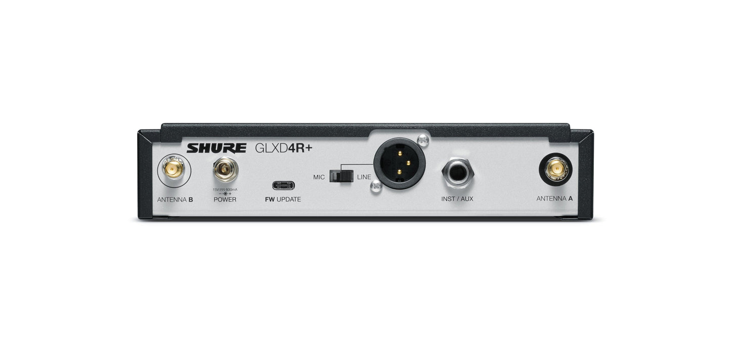 Shure GLXD14R Plus Instrument System - PSSL ProSound and Stage Lighting