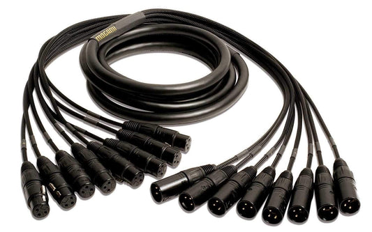 Mogami Gold Snake 8 Ch XLR to XLR Cable 20ft - ProSound and Stage Lighting