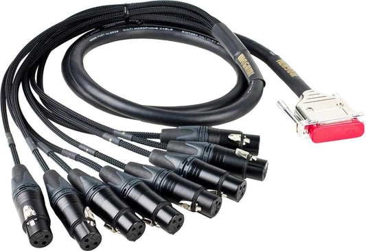 Mogami Interface DB25 to XLR F 8 Ch Cable 3ft - ProSound and Stage Lighting
