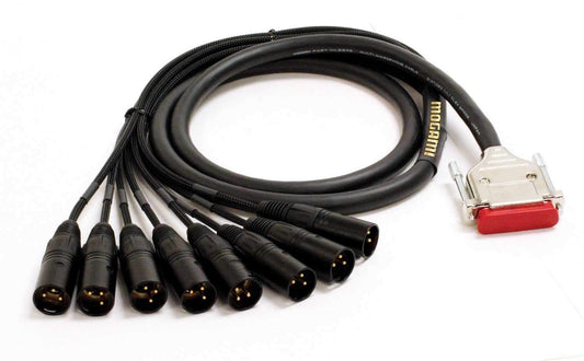 Mogami Interface DB25 to XLR M 8 Ch Cable 5ft - ProSound and Stage Lighting