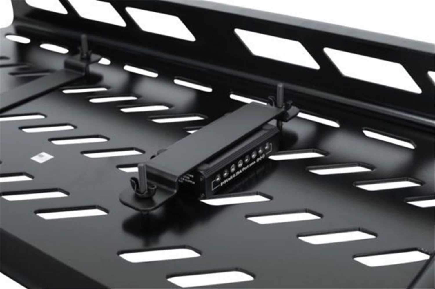 Gator GPB-XBAK-1 Black XBAK Aluminum Pedal Board - ProSound and Stage Lighting