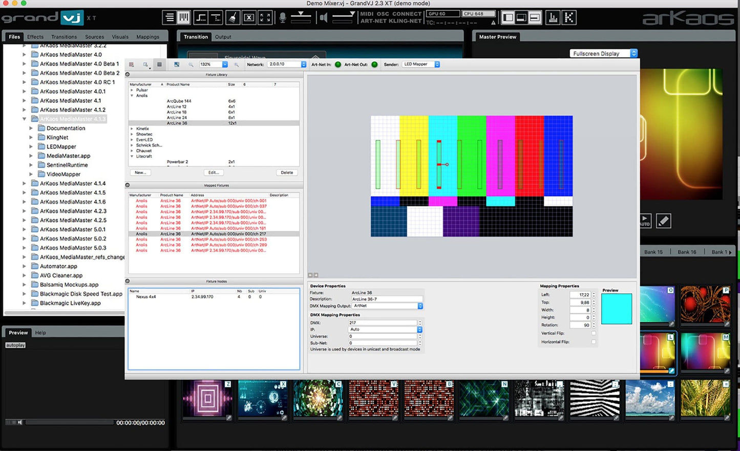 Arkaos Grand VJ 2.0 XT Software - ProSound and Stage Lighting